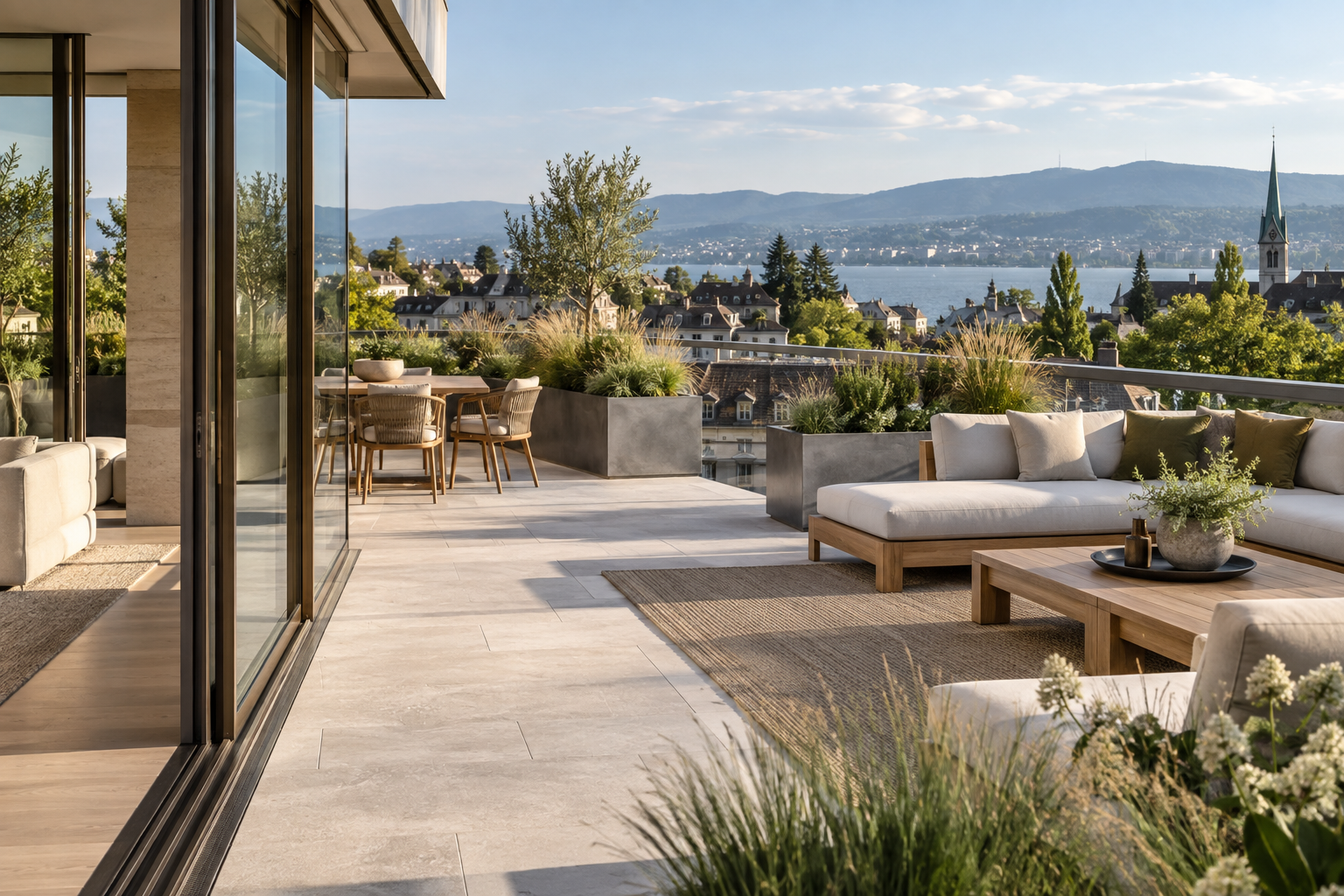 Lake, city or courtyard: find your everyday rhythm
